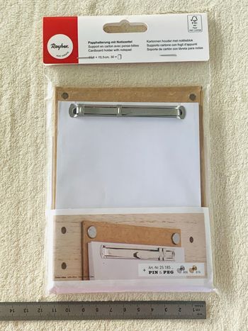 Support en carton avec pense-bête Rayher