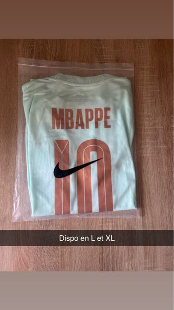 Maillot  France extérieur 2026 Mbappé taille  L