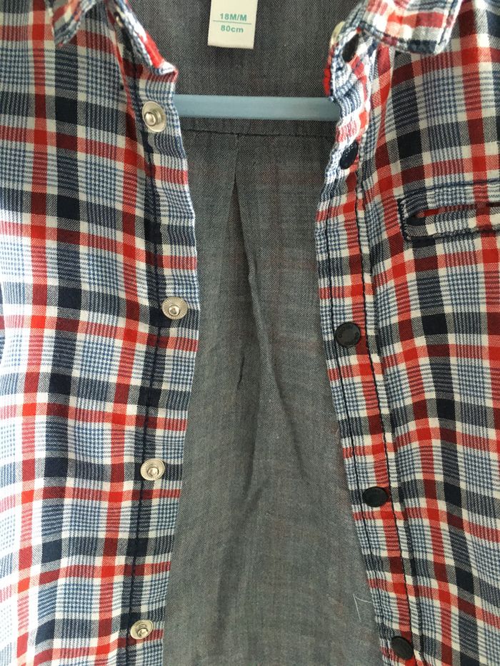 Chemise garçon manches longues Okaidi 18 mois - photo numéro 9