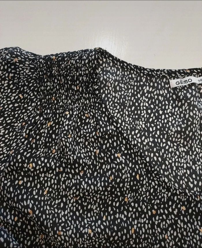 Robe noire blanche et dorée 38 - photo numéro 6