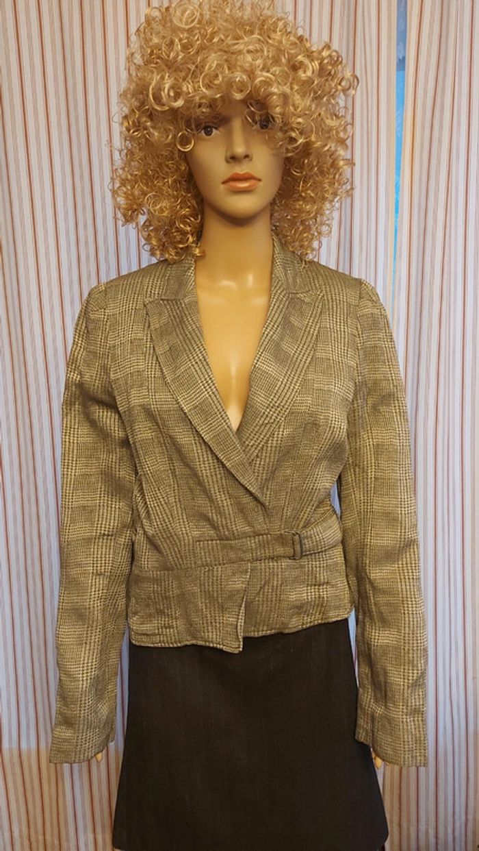 Blazer Stills eur 40 fr 42 gris argenté