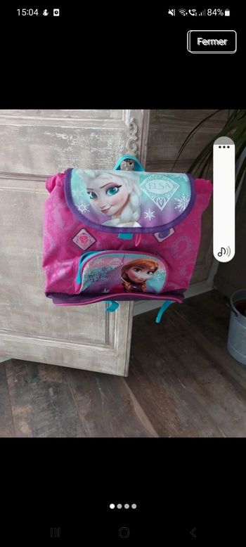 Sac a dos reine des neige 