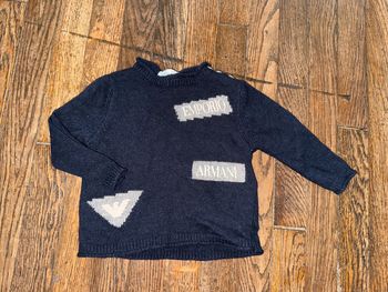 Pull Armani  9 mois