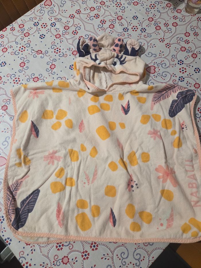 Poncho de bain