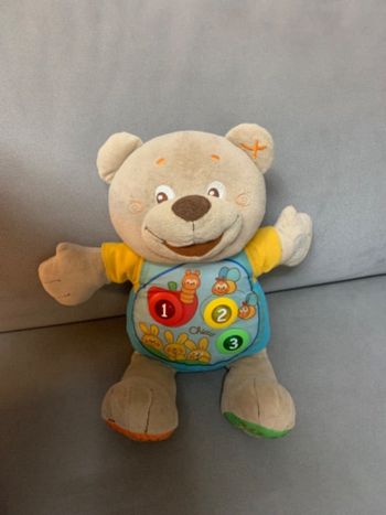 Ours peluche sonore
