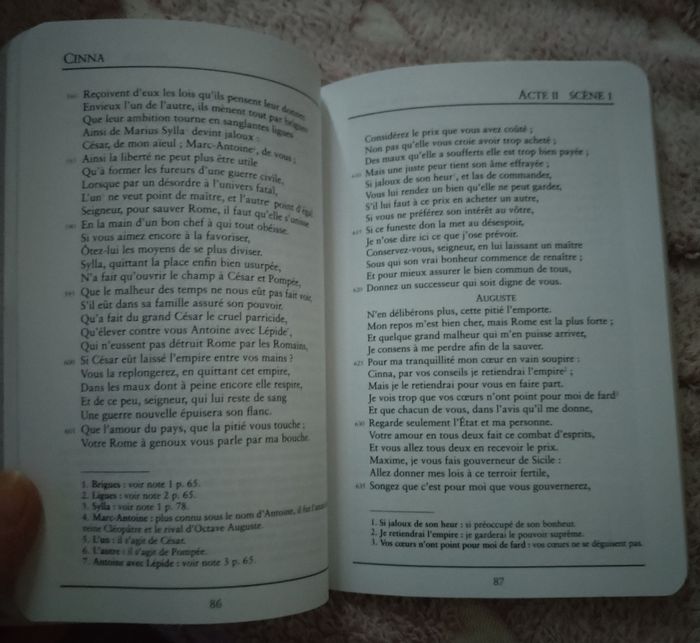 Livre "Cinna" de Pierre Corneille Larousse/Petits classiques/Texte integral - photo numéro 4