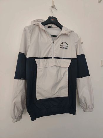 Kway Ellesse blanc bleu S