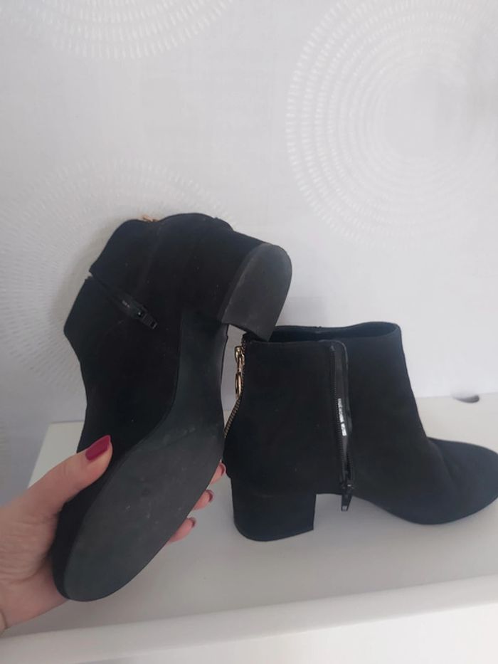 Bottines noir 39 porté une soirée - photo numéro 3