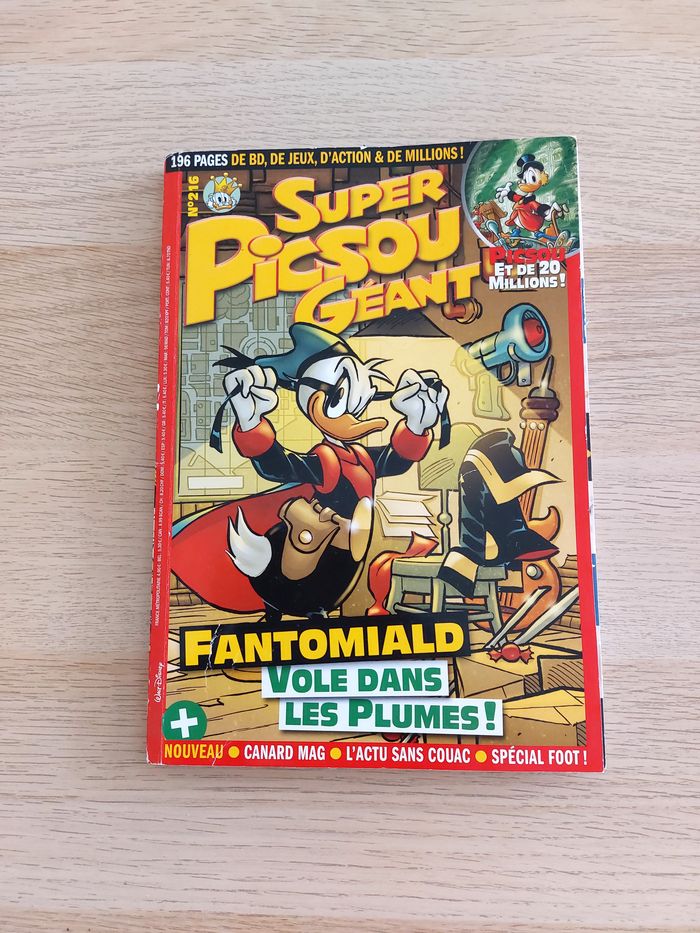 BD Super Picsou géant n°216 janvier 2020