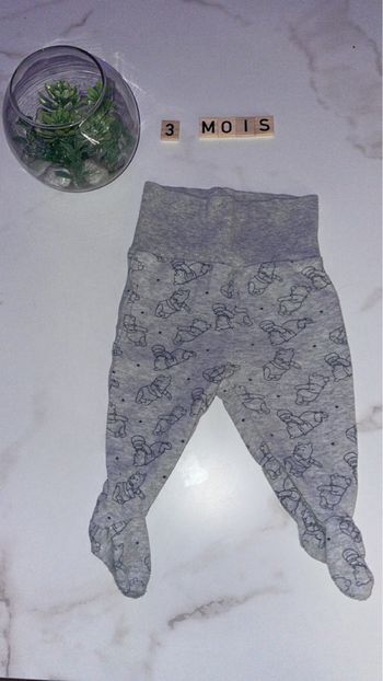 Lot de 2 pantalon legging avec pied Disney