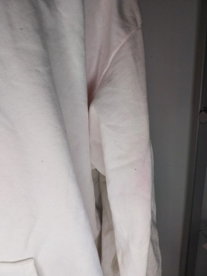 Pull puma blanc et rose XL en très bon état - photo numéro 5