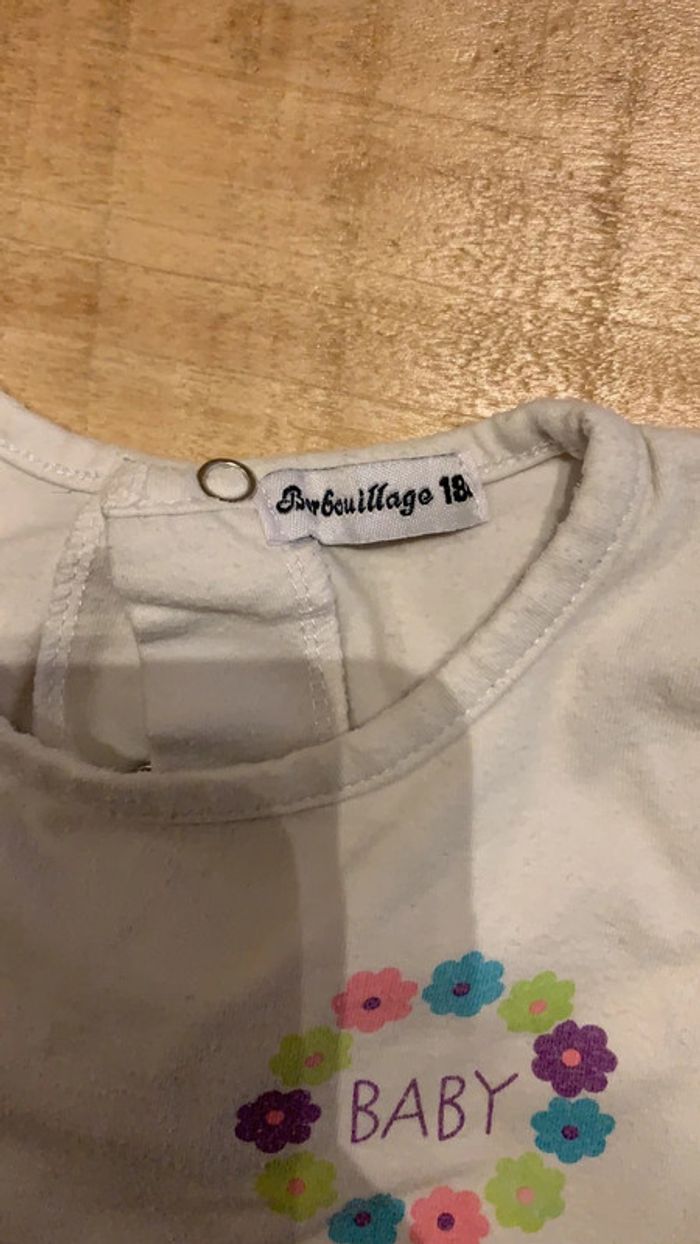 Ensemble 2 tee-shirts et un legging 18 mois - photo numéro 9