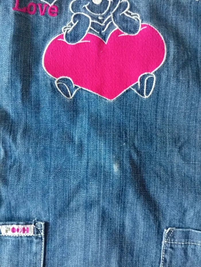 Robe en jean Winnie l'ourson - photo numéro 2