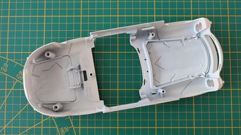 Carrosserie carcasse pièce miniature Bburago Burago Mercedes-benz 300 sl 1/18 1/18e 1/18ème #B89