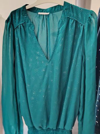 Blouse manches longues femme