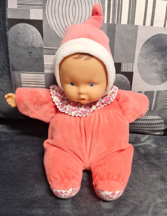 Poupon chiffon rose fleurie corolle 2017