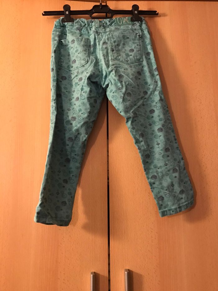 Jeans vert bleu turquoise - photo numéro 3