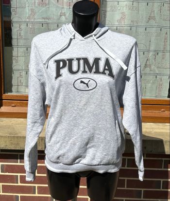 🩶 Sweat-shirt à capuche Puma – Taille 36 (S)