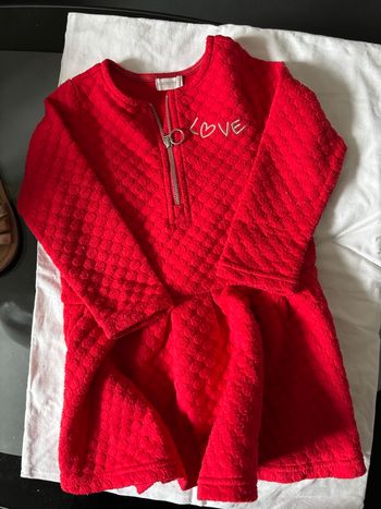 Robe pull rouge