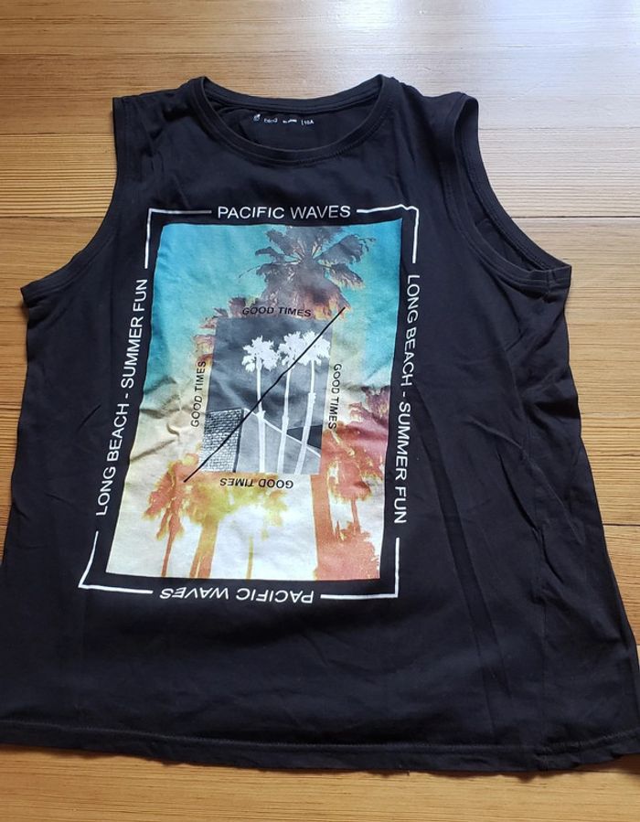 T-shirt débardeur garçon 16ans