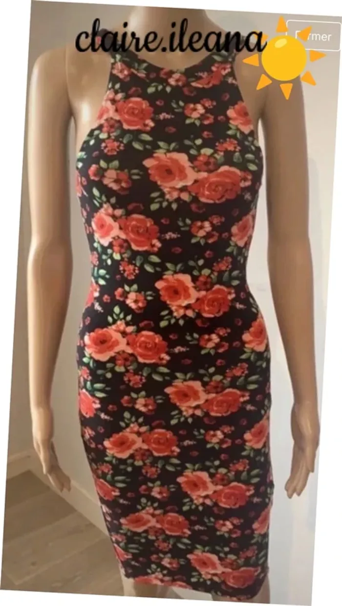 🛑robe à fleurs🛑T34