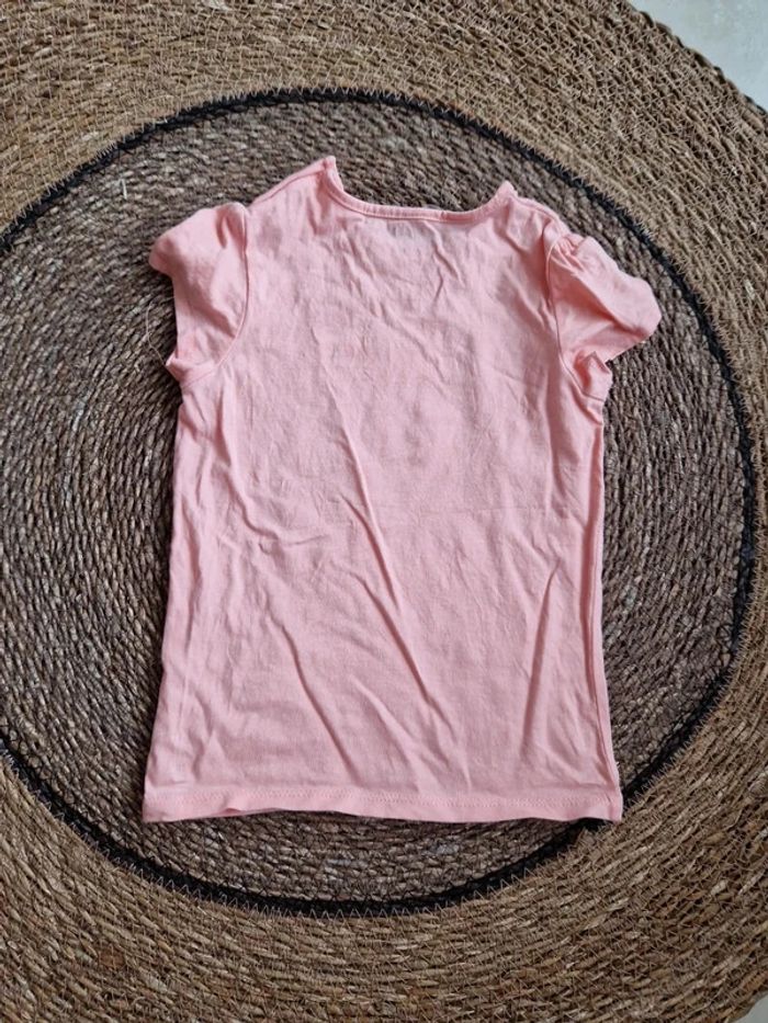 Joli tee-shirt manches courtes Kiabi motif pomme taille 36 mois - photo numéro 2