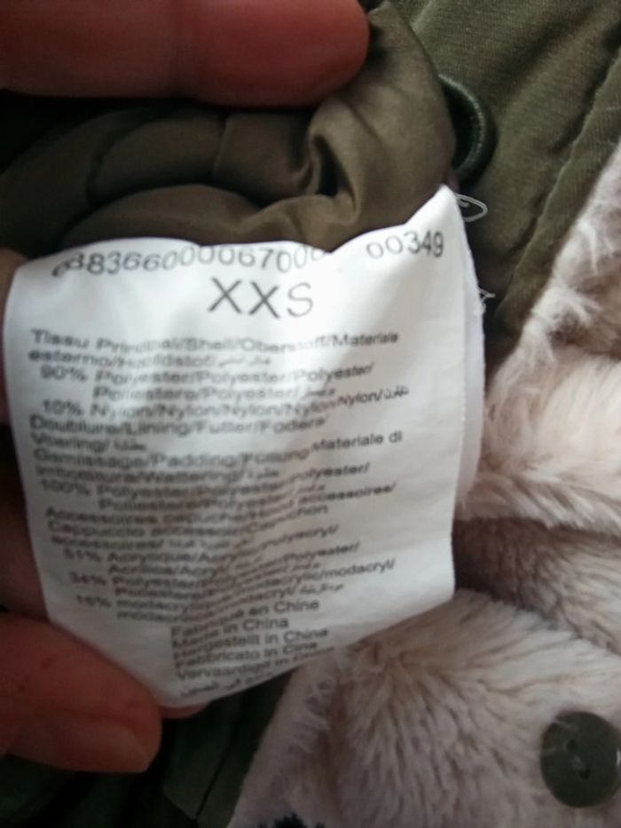 Manteau creeks fille XXS 10 ans - photo numéro 7