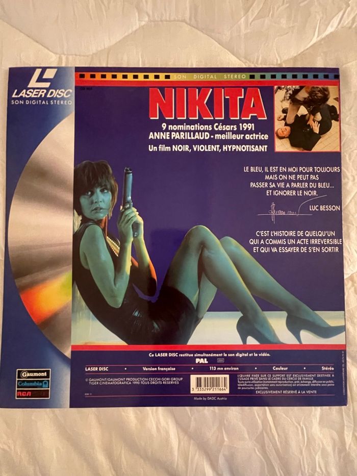 Nikita - Laser Disc - photo numéro 3