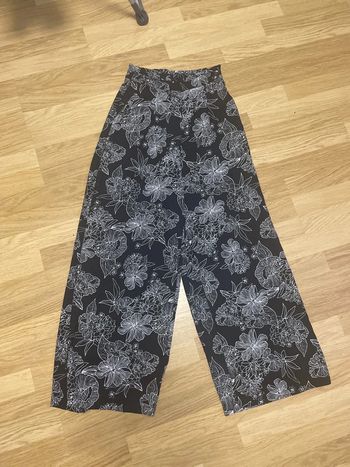 Pantalon bas évasé