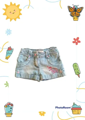 Short en jean 24mois