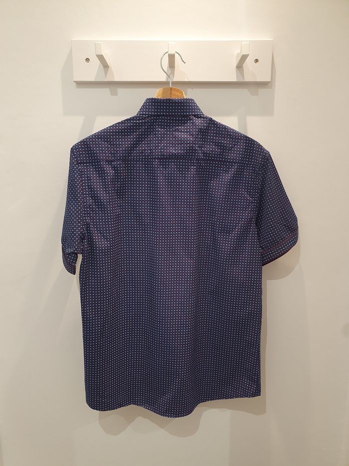 Chemisette Mulhouse marine/bordeaux Taille S (taille petit) - photo numéro 4