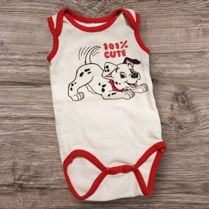 Body débardeur sans manches été Disney 101 dalmatiens