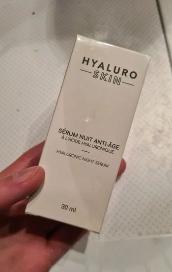 Sérum nuit anti-âge Hyaluro skin