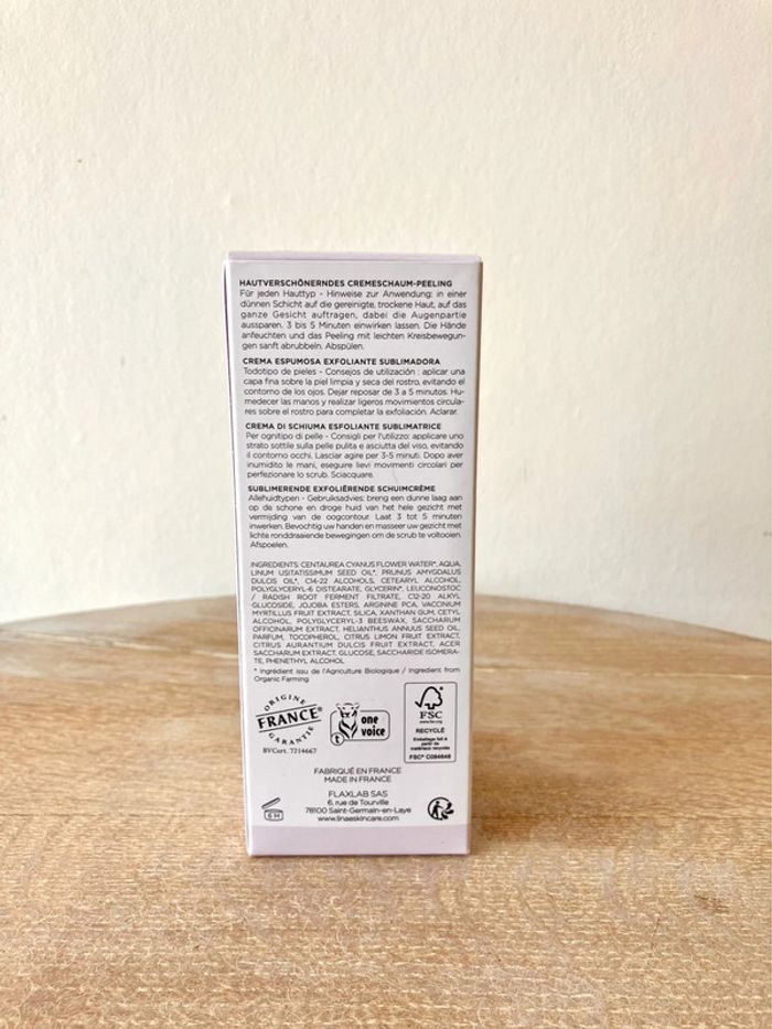 Linaé Crème de mousse exfoliante sublimatrice - 50 ml - Neuve - photo numéro 3