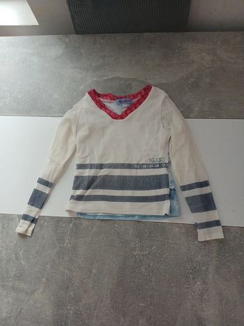 Haut manches longues fille kenzo