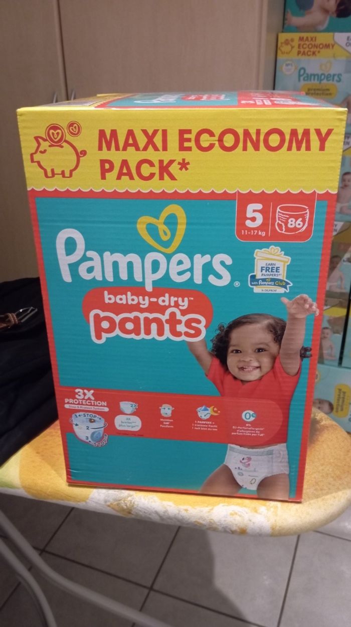 Pampers pants taille 5