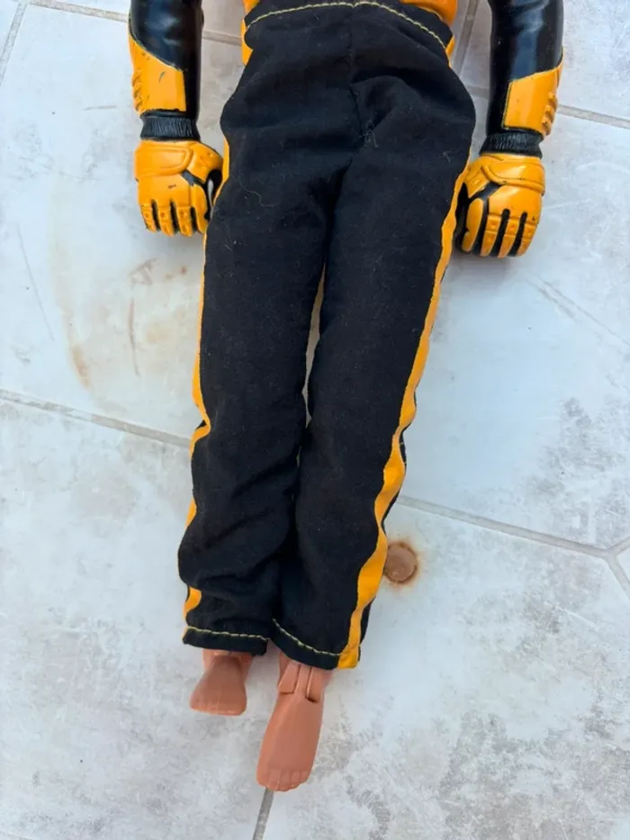 👿 Action Man Figurine Moto Ninja Super Speed Bike Année 1998 Hasbro 30 Cm - photo numéro 2