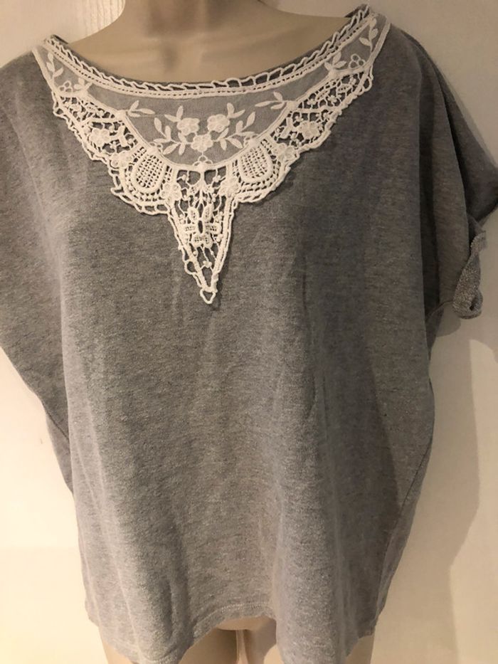 Sweat-shirt manches courtes active wear - photo numéro 17