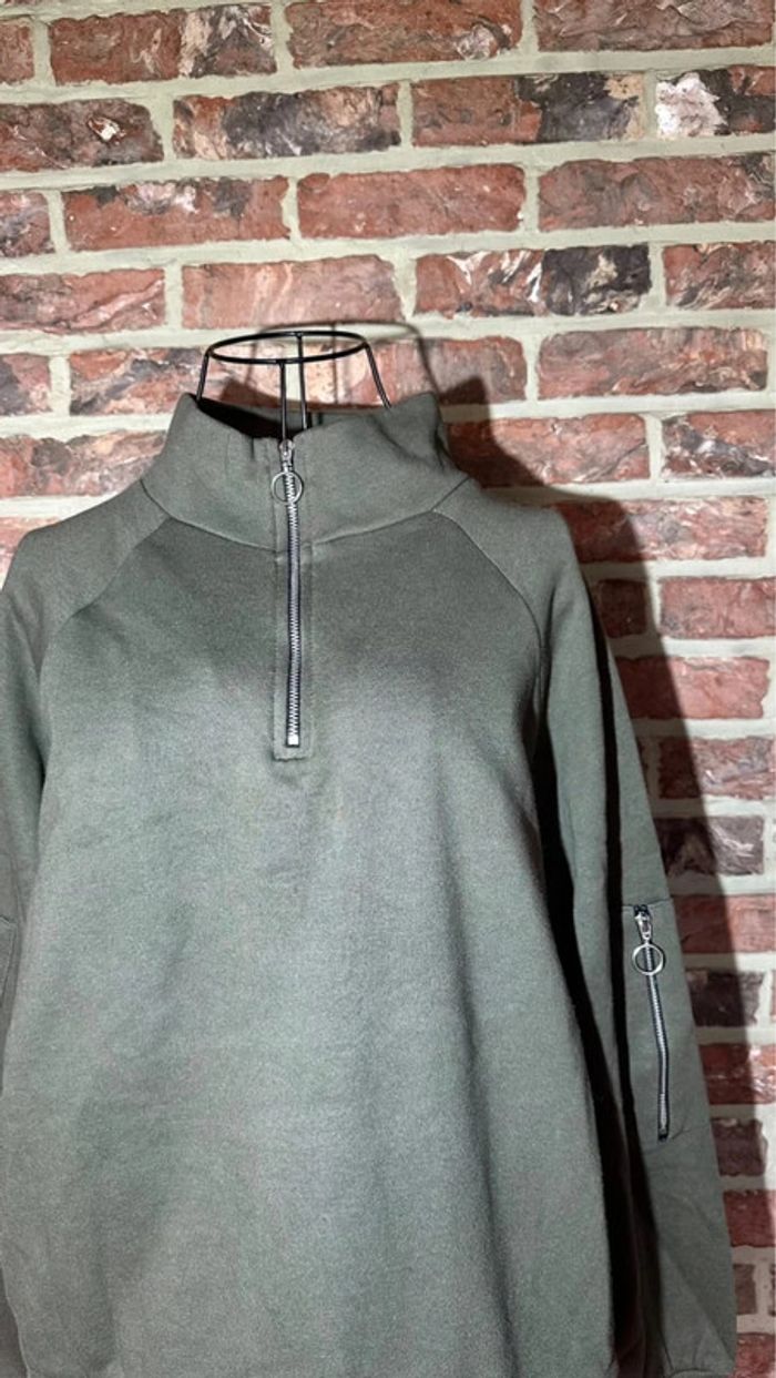 Sweat / Pull Camionneur Kaki Primark Taille XL / 42 - photo numéro 2