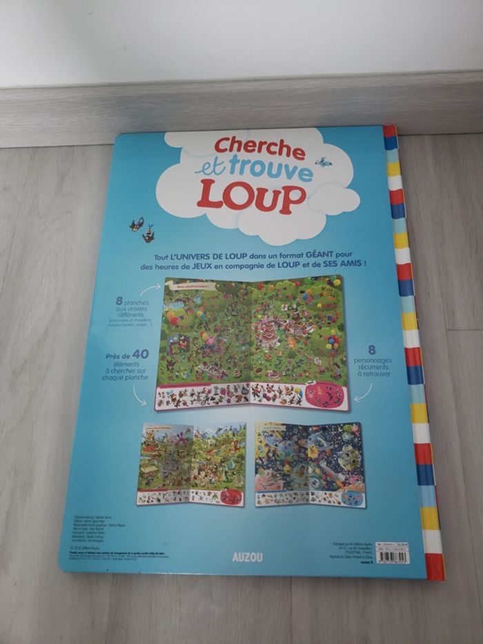 Grand livre cherche et trouve le loup - photo numéro 2
