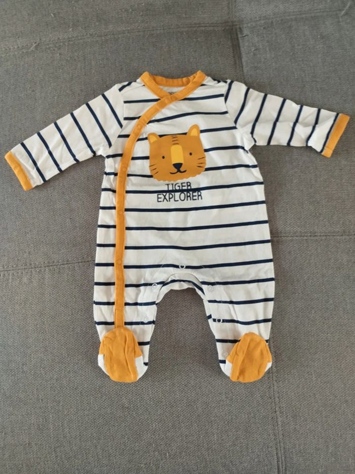Lot 6 pyjamas mi saison 1 mois garcon - photo numéro 4