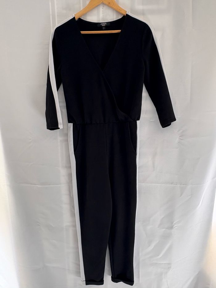 Combinaison pantalon cache cœur - Jennyfer - S/36 - photo numéro 2