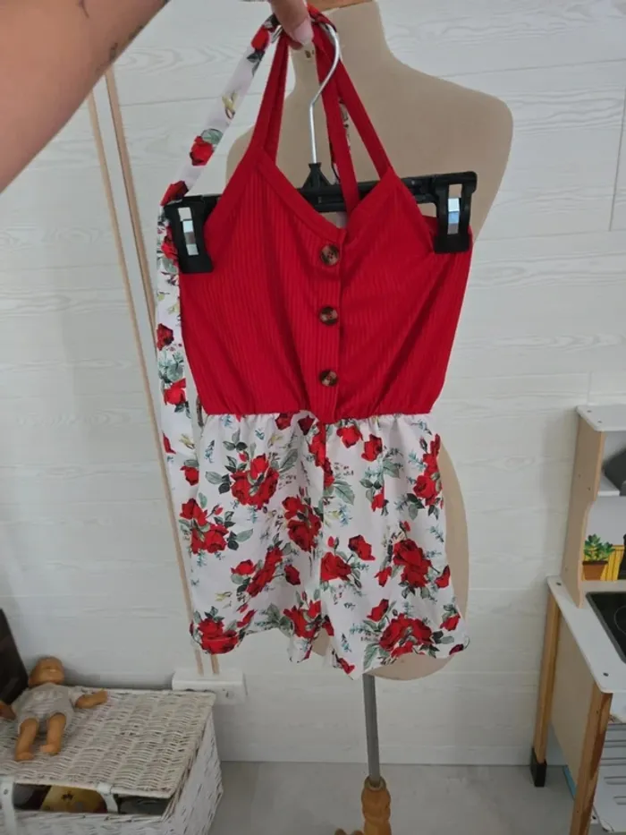 Combi short shein 7 ans jamais porter