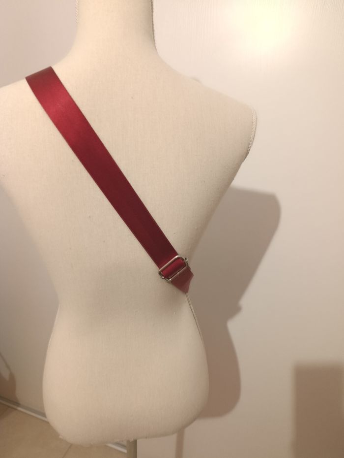 Sac bandoulière Flora&Co Paris Couleur Bordeaux - photo numéro 5