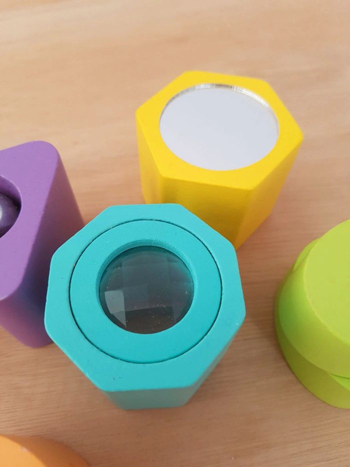 Janod cubes sensoriels I Wood en bois - photo numéro 9