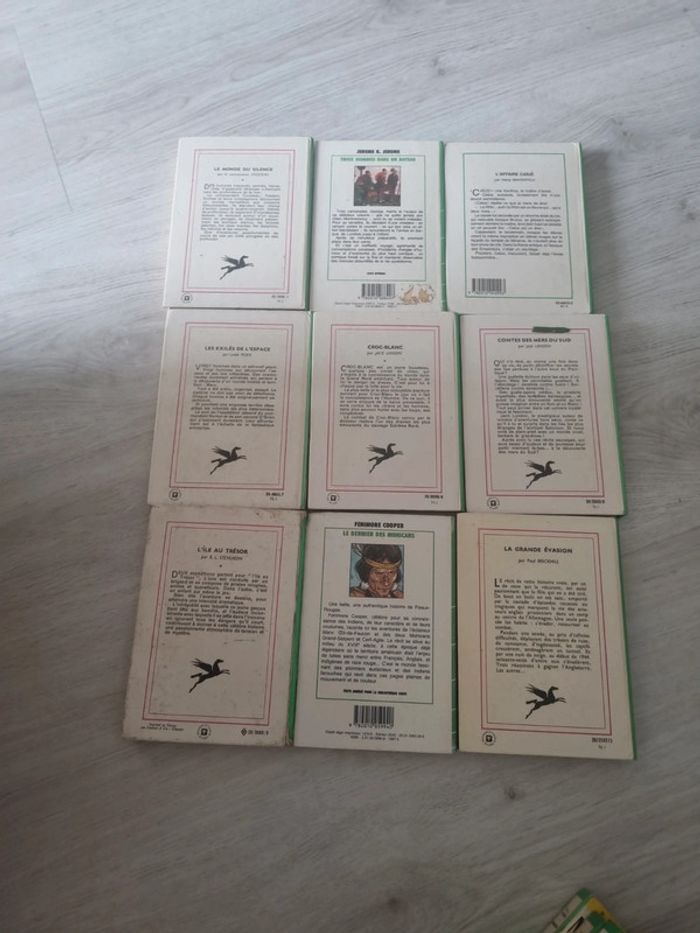 Lot 9 bibliothèques vertes - photo numéro 2