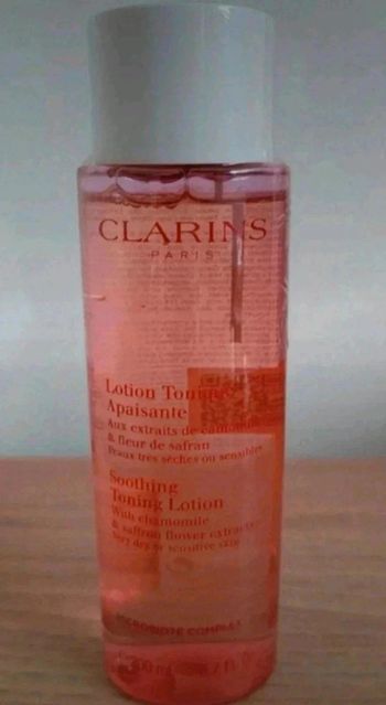25 € Lotion tonique apaisante Clarins 200 ml
