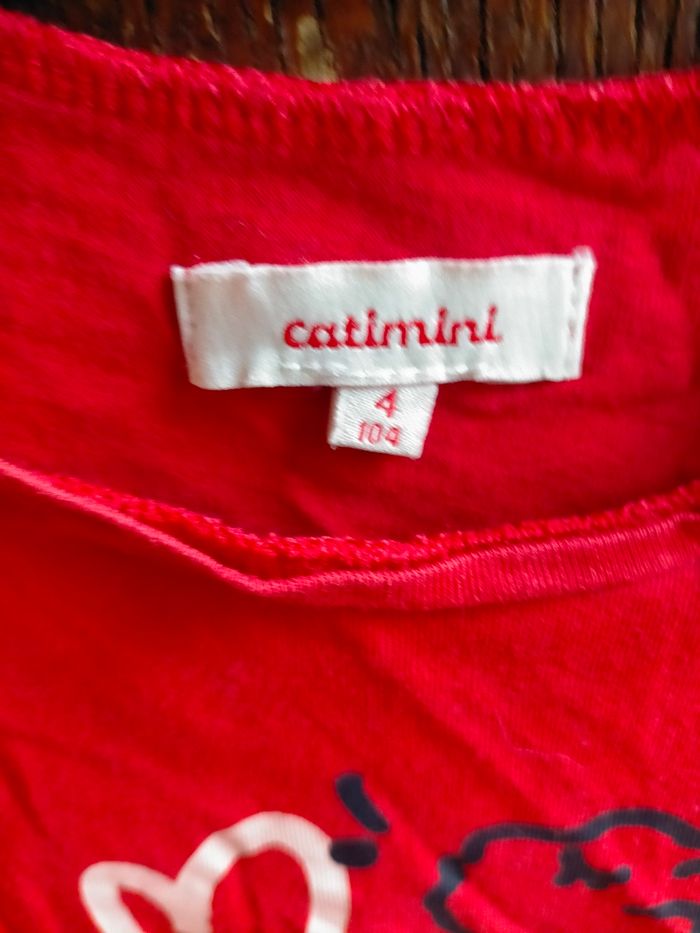 Joli tee shirt Catimini 4 ans - photo numéro 2