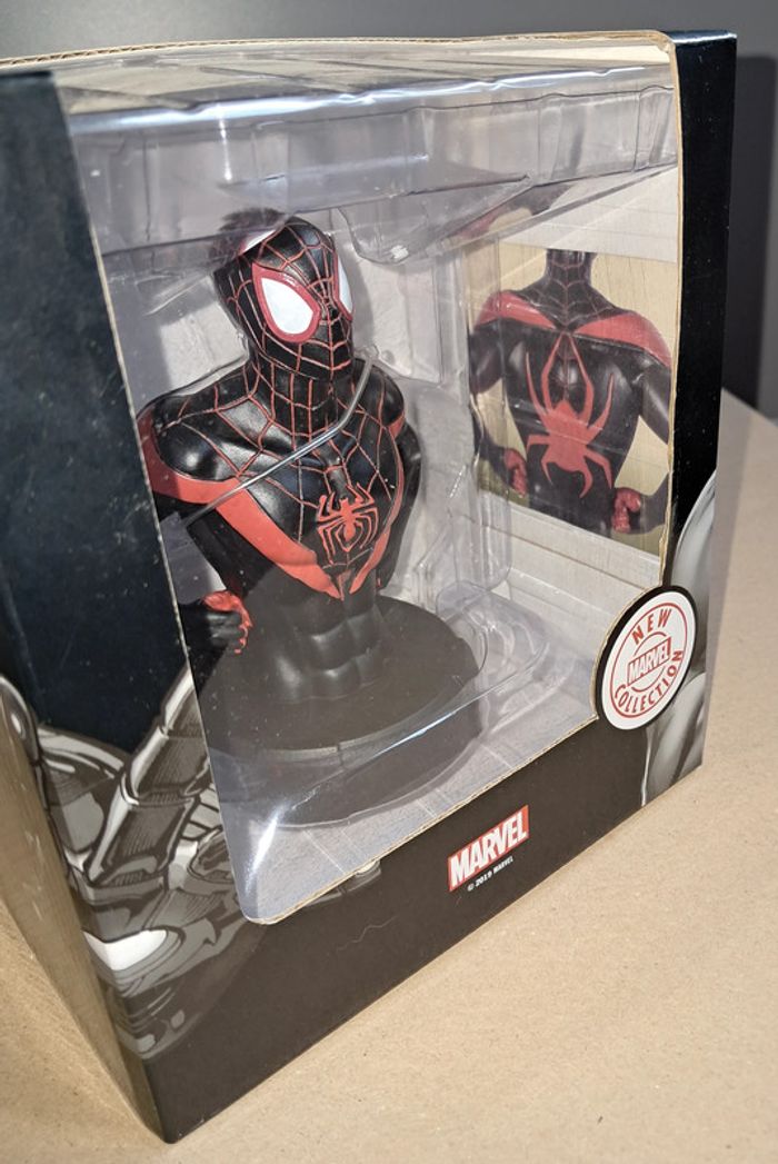 Buste Marvel Spider man Miles Morales - photo numéro 3