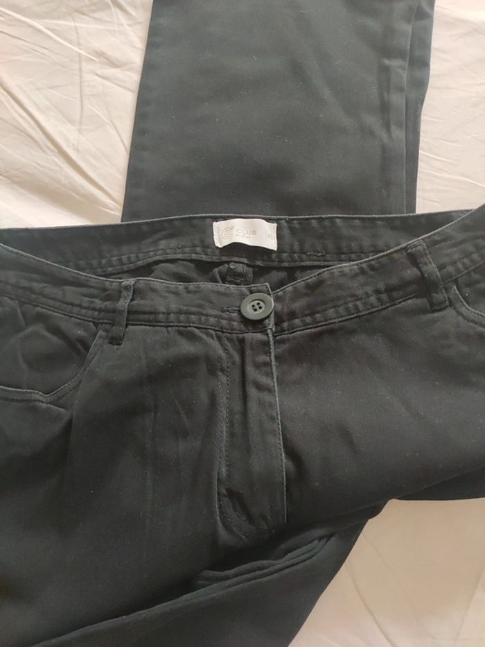 Jeans noir femme gemo - photo numéro 3